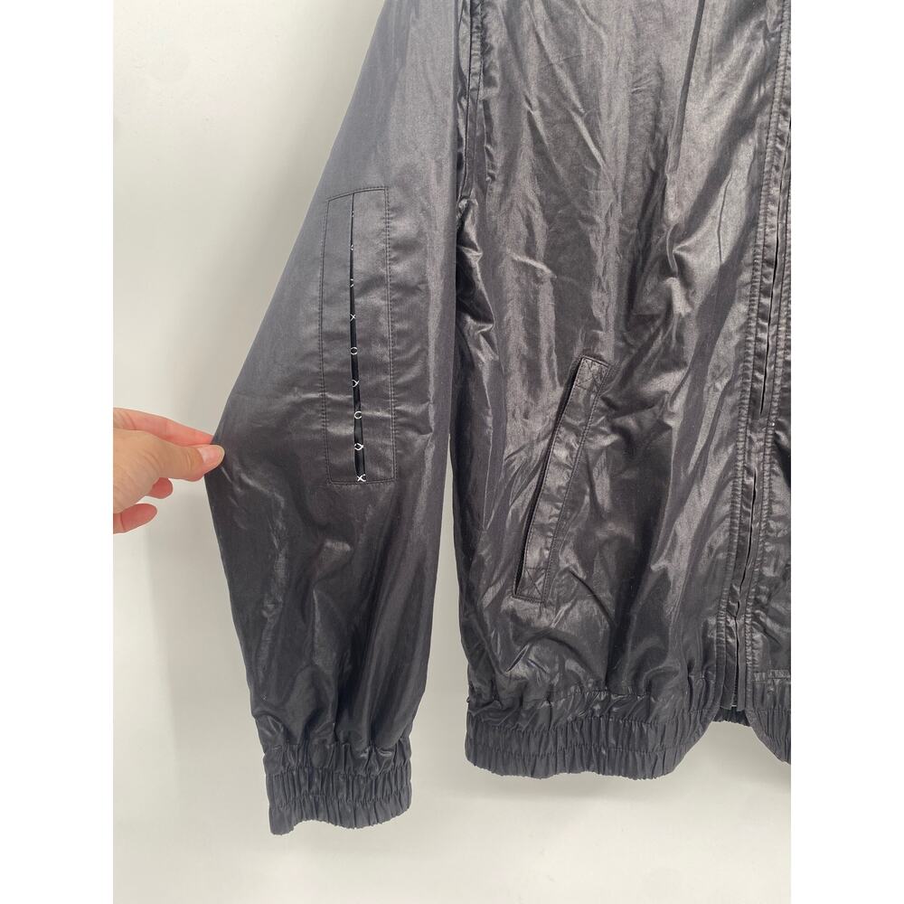 Polyascko 2 Black Collared Jacket Embroidered Ful… - image 5